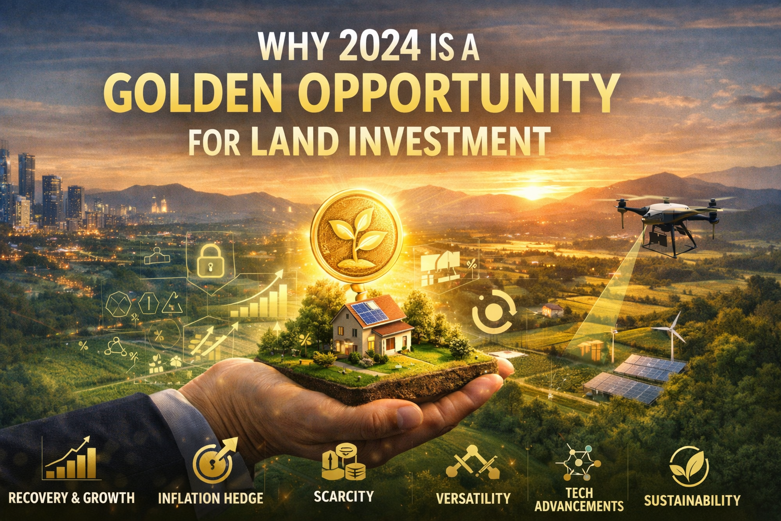 2024 Land Boom: Why It's the Golden Year for Land Investment!