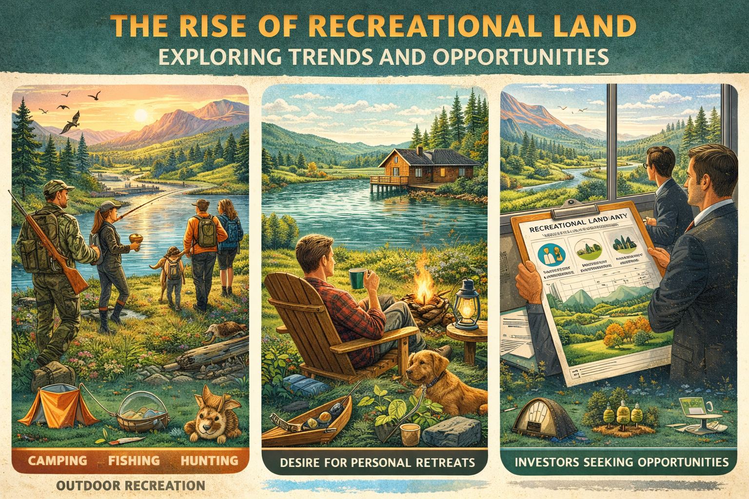 The Rise of Recreational Land: Exploring Trends and Opportunities