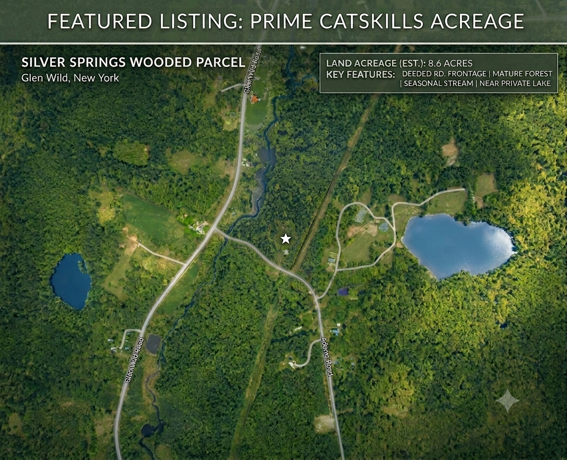 8.6 Acres in the Catskills – Rock Hill, NY | 90 Min from NYC