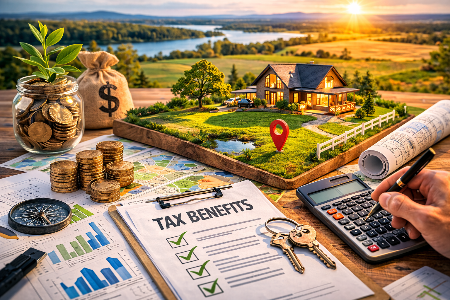 Tax Advantages of Land Ownership in the USA