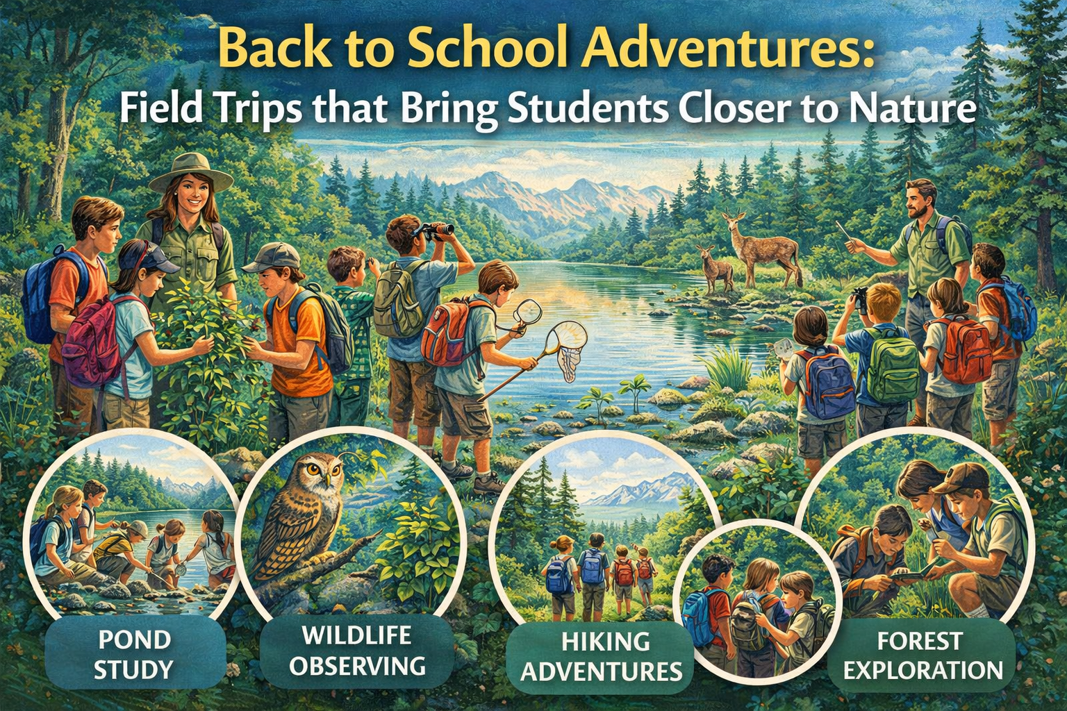Back to School Adventures: Field Trips that Bring Students Closer to Nature