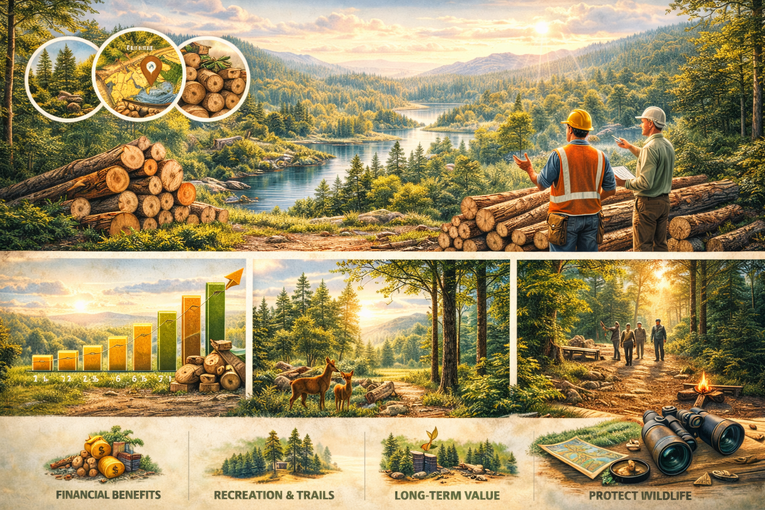 Timberland Value Demystified: A Comprehensive Guide for Owners and Investors
