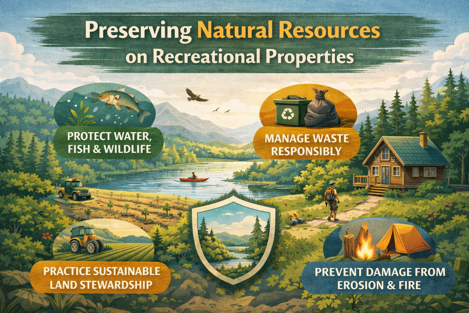Preserving Natural Resources on Recreational Properties