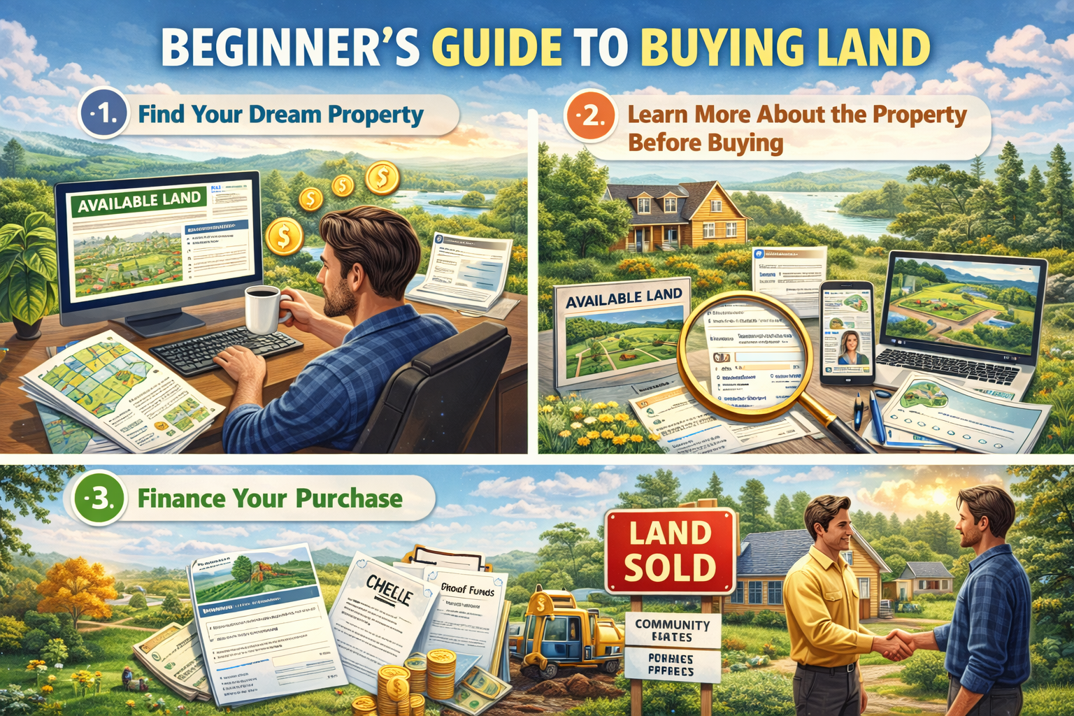 All You Need to Know (And Do) Before You Buy Land