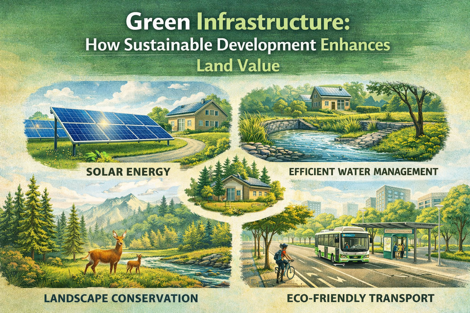 Green Infrastructure: How Sustainable Development Enhances Land Value