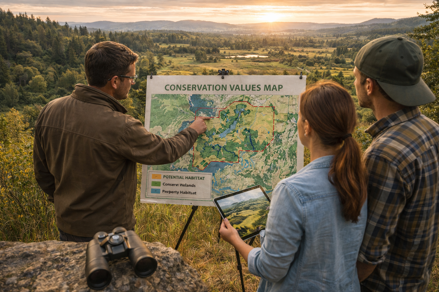 Integrating Conservation Principles into Land Buying Strategies