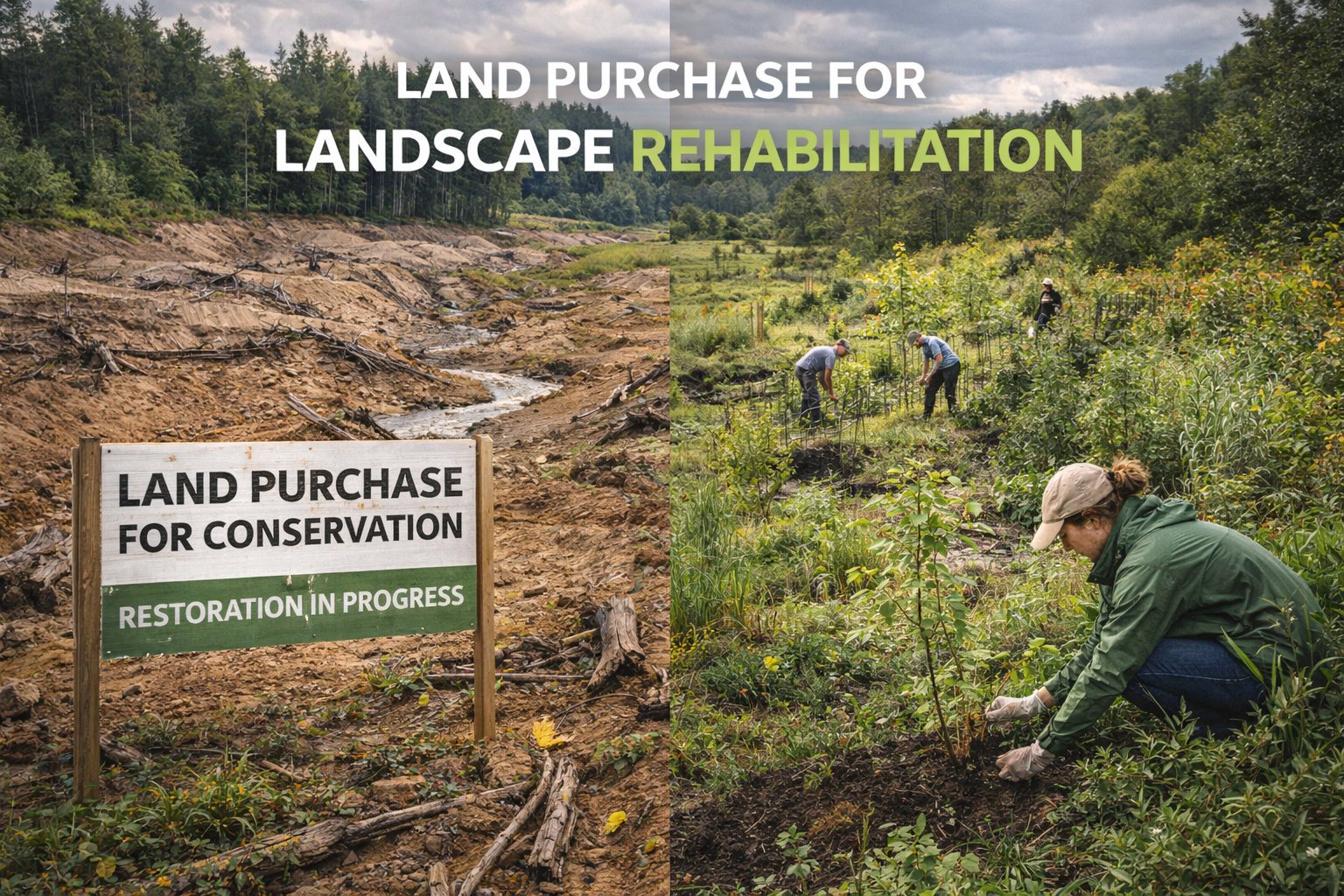 Reviving Nature: The Role of Land Purchase in Landscape Rehabilitation