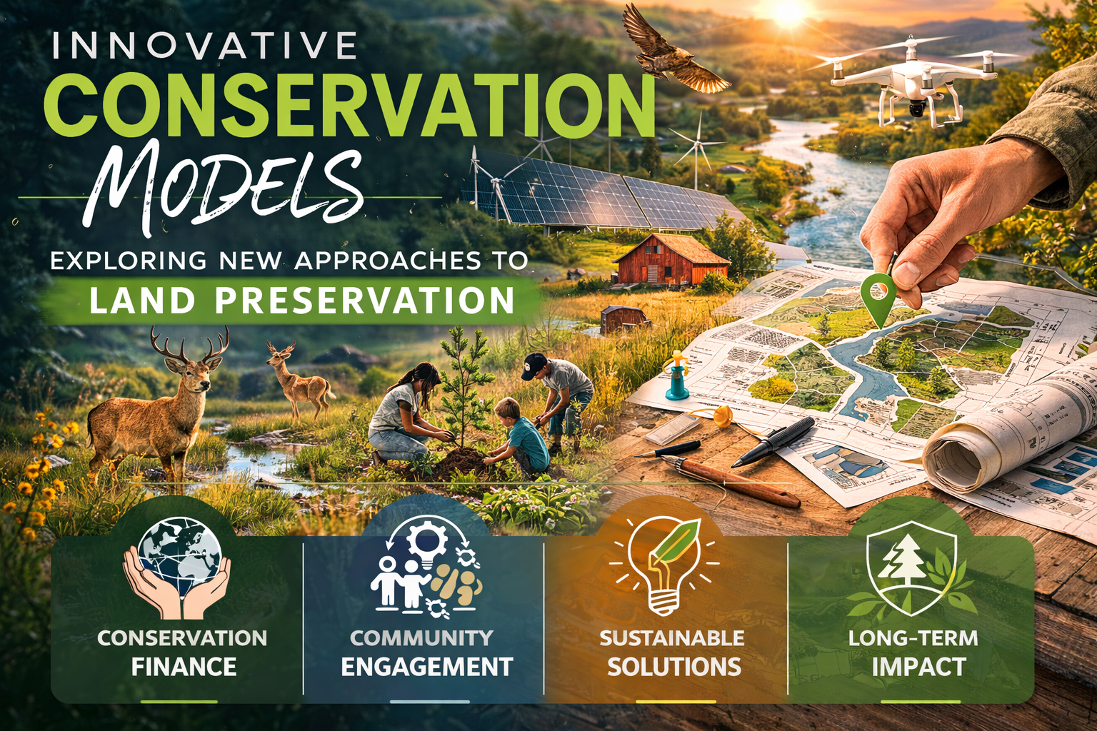 Innovative Conservation Models: Exploring New Approaches to Land Preservation