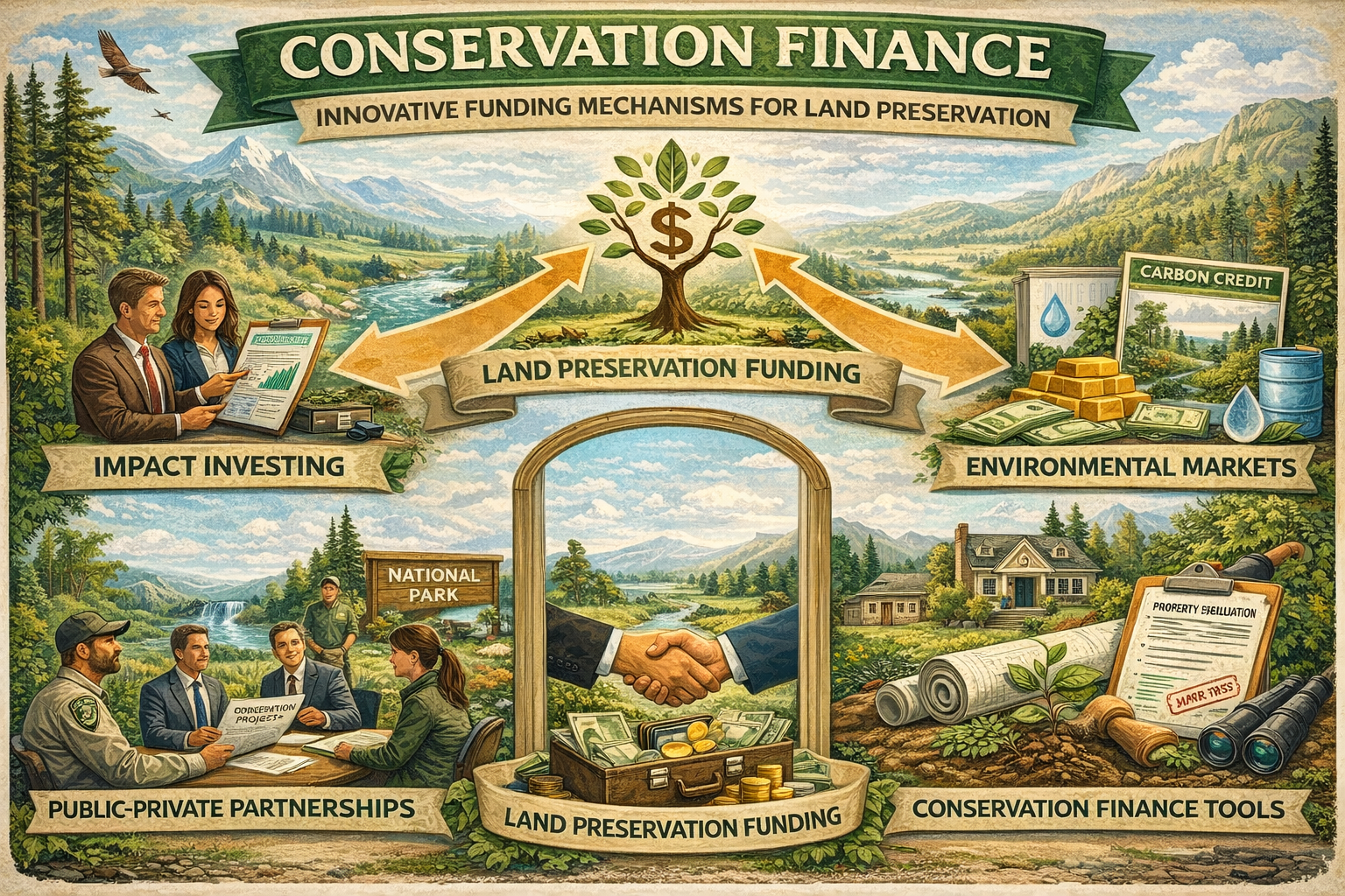 Conservation Finance: Innovative Funding Mechanisms for Land Preservation