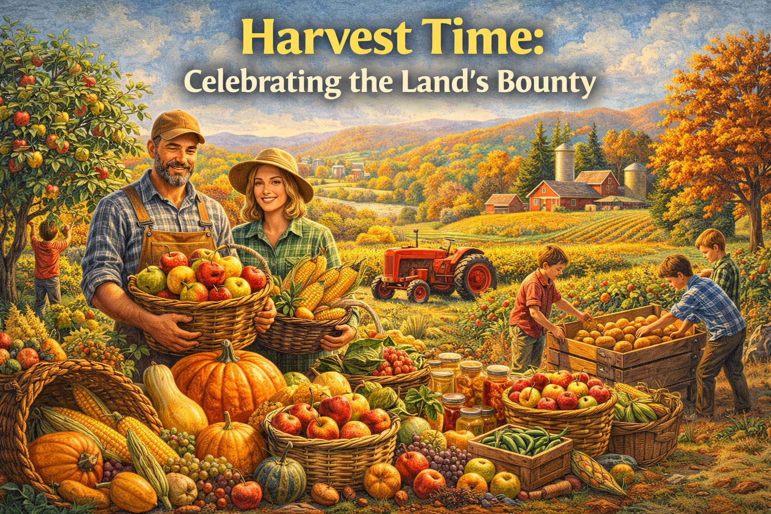 Harvest Time: Celebrating the Land's Bounty