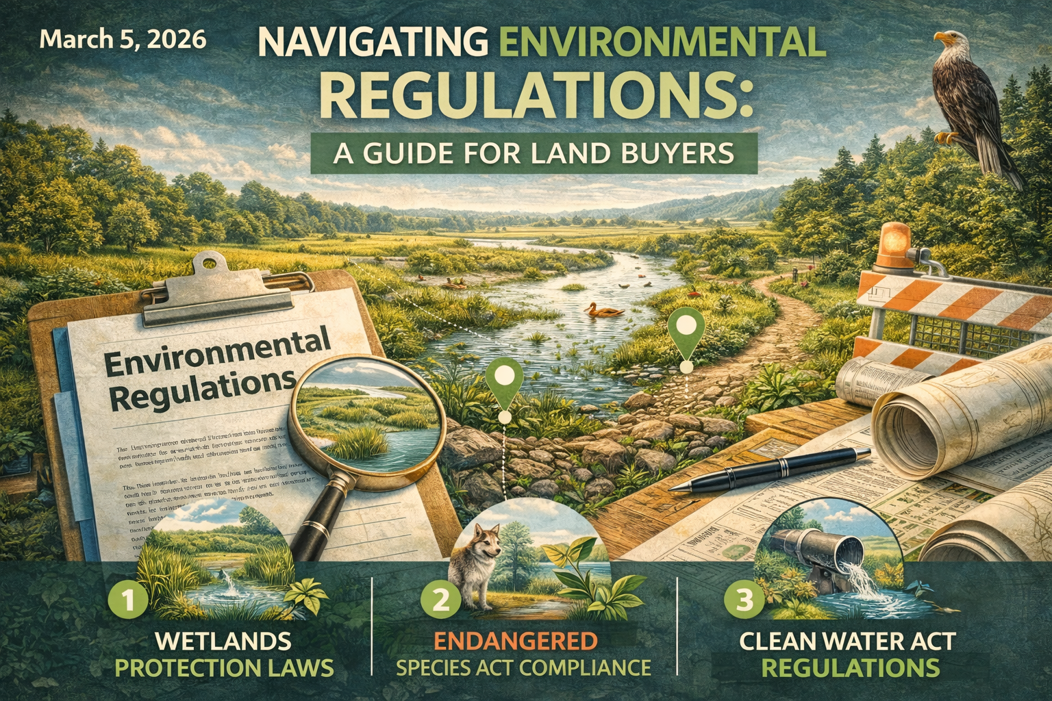 Navigating Environmental Regulations: A Guide for Land Buyers