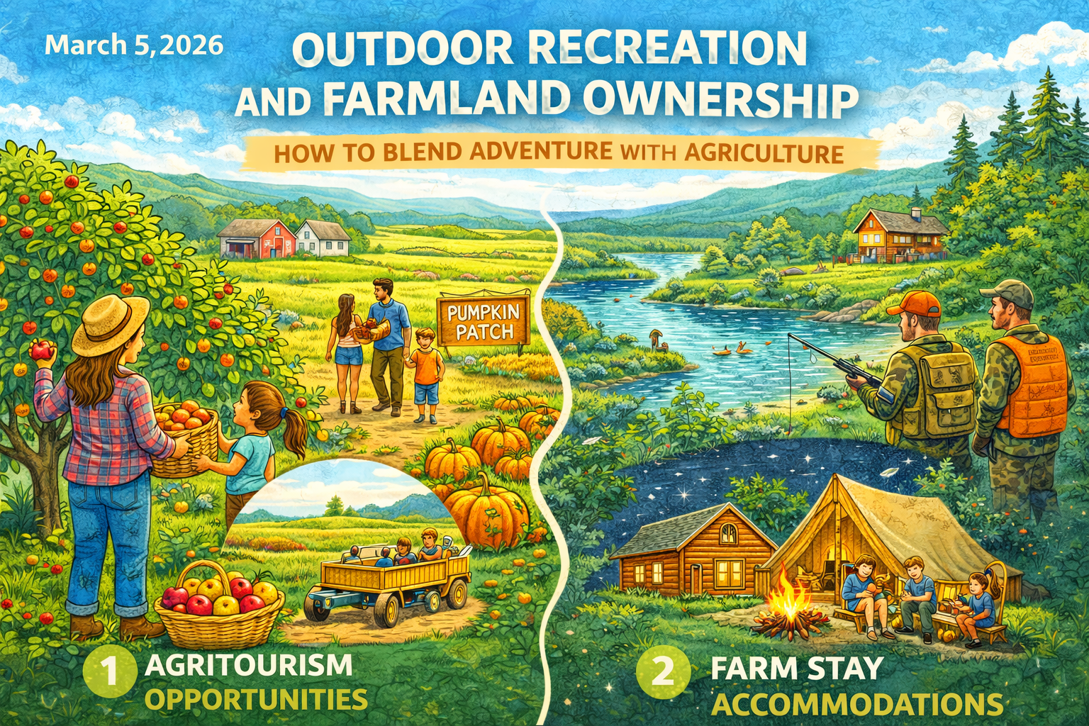 Outdoor Recreation and Farmland Ownership: How to Blend Adventure with Agriculture